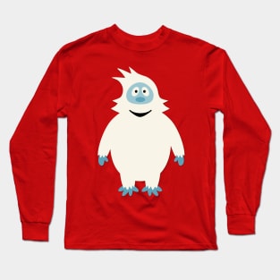 Abominable Snowman for Christmas | Funny Monster Long Sleeve T-Shirt